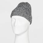 Men's Rib Knit Value Beanie - Goodfellow & Co Heathered Gray