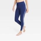 Women's Simplicity High-rise Striped Leggings - All In Motion Indigo