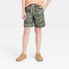 Boys' Twill Pull-on 'at The Knee' Cargo Shorts - Cat & Jack Green
