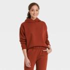 Women's Hooded Sweatshirt - A New Day Dark Brown