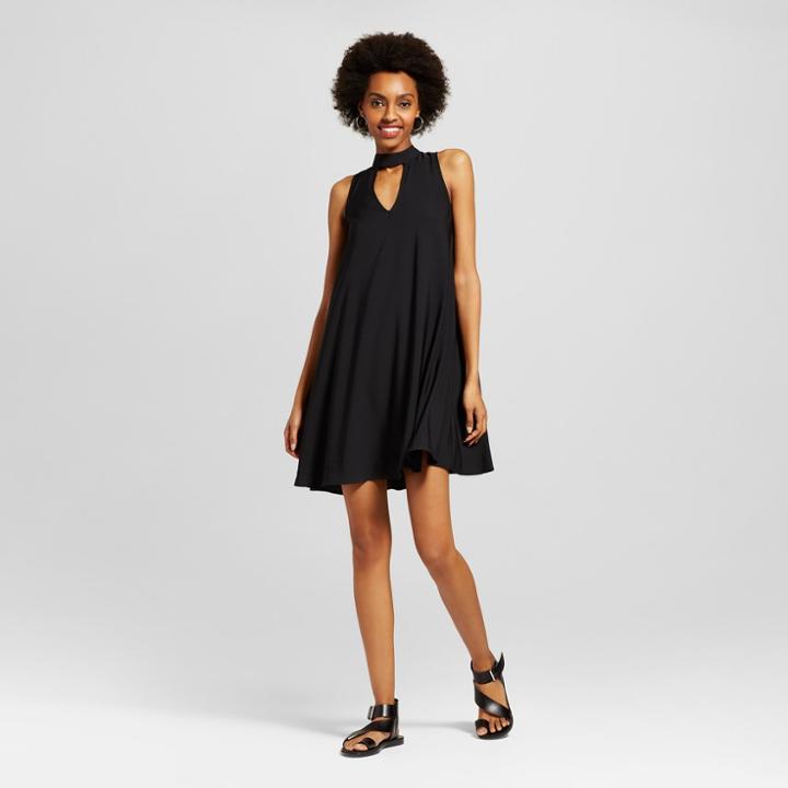 Women's Cutout Shift Dress - Xhilaration (juniors') Black