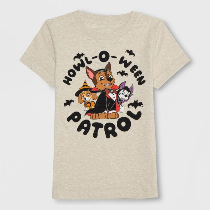 Toddler Boys' Paw Patrol Short Sleeve T-shirt - Beige