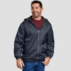 Dickies Men's Big & Tall Long Sleeve Fleece Jackets - Deep Navy