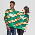 Mad Engine Men's Long Sleeve Yule Tied Sweatshirt - Forest Green