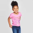 Toddler Girls' Paw Patrol Skye Favorite Things Short Sleeve T-shirt - Purple
