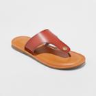 Target Women's Elberta Flip Flop Sandal - Universal Thread Brown