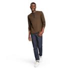 Men's Long Sleeve Round Neck Henley T-shirt - 3.1 Phillip Lim For Target Brown S, Men's,