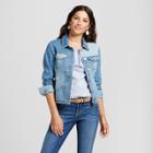 Women's Modern Fit Reworked Denim Jacket - Crafted By Lee Light Wash