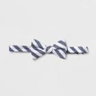 Men's Striped Bow Tie - Goodfellow & Co Blue Diamond Opaque