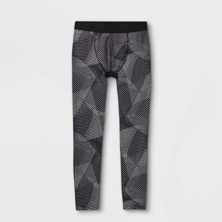 Boys' Fitted Performance Tights - All In Motion Dark Gray