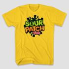 Men's Sour Patch Short Sleeve Graphic T-shirt - Gold