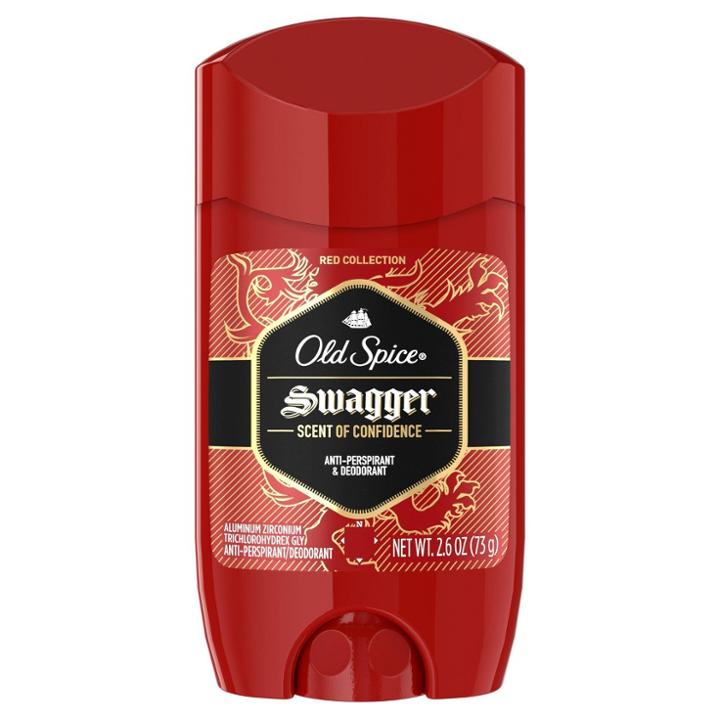 Old Spice Red Collection Swagger Scent Invisible Solid Antiperspirant And Deodorant For
