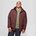 Men's Tall Rain Jacket - Goodfellow & Co Burgundy