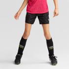 Plus Size Umbro Girls' Checkerboard Shorts - Black