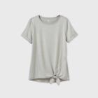 Girls' Short Sleeve Studio T-shirt - All In Motion Gray Heather