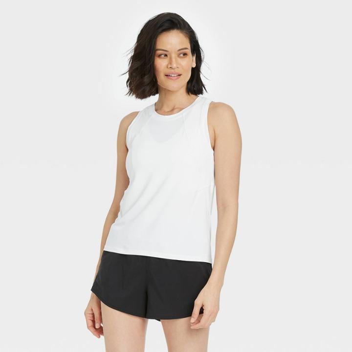 Women's Run Tank Top - All In Motion White