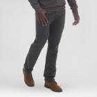 Wrangler Men's Slim Straight Jeans With Flex - Smoke (grey)