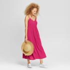 Women's Strappy Midi Sundress- Universal Thread Pink