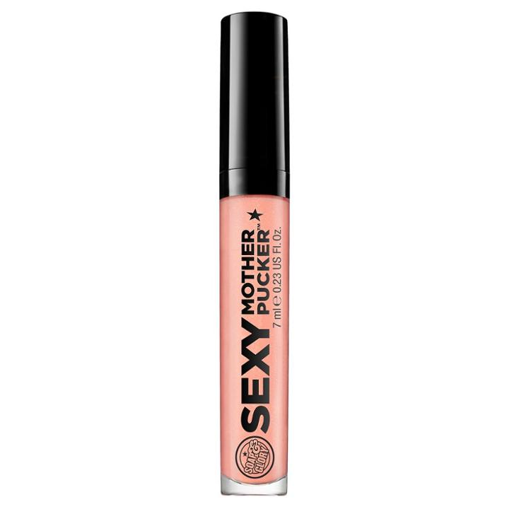 Soap & Glory Sexy Mother Pucker Lip Plumping Gloss Super Peach - .23oz