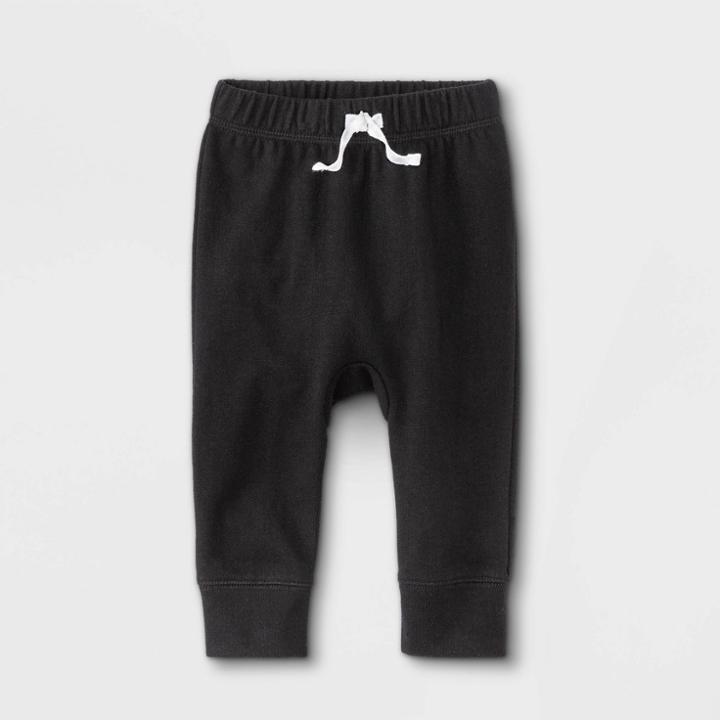 Baby Boys' Harem Knit Jogger Pants - Cat & Jack Black