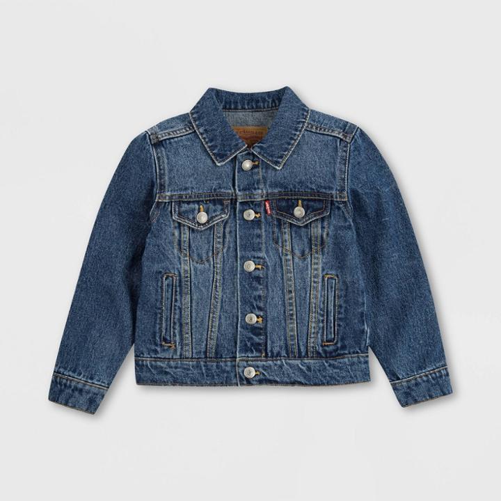 Levi's Toddler Denim Trucker Jacket - Blue