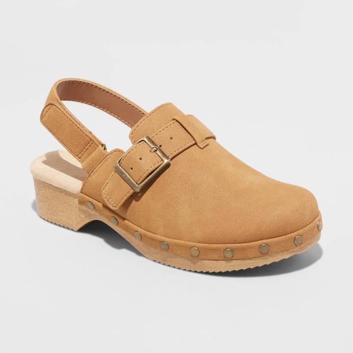 Girls' Rainey Clogs - Cat & Jack Cognac