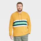 Houston White Adult Plus Size Hockey Pullover Sweatshirt - Yellow