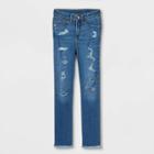 Girls' Distressed Girlfriend High-rise Jeans - Art Class