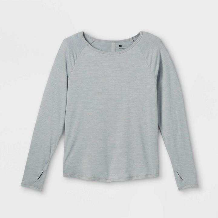 All In Motion Girls' Long Sleeve Studio T-shirt - All In