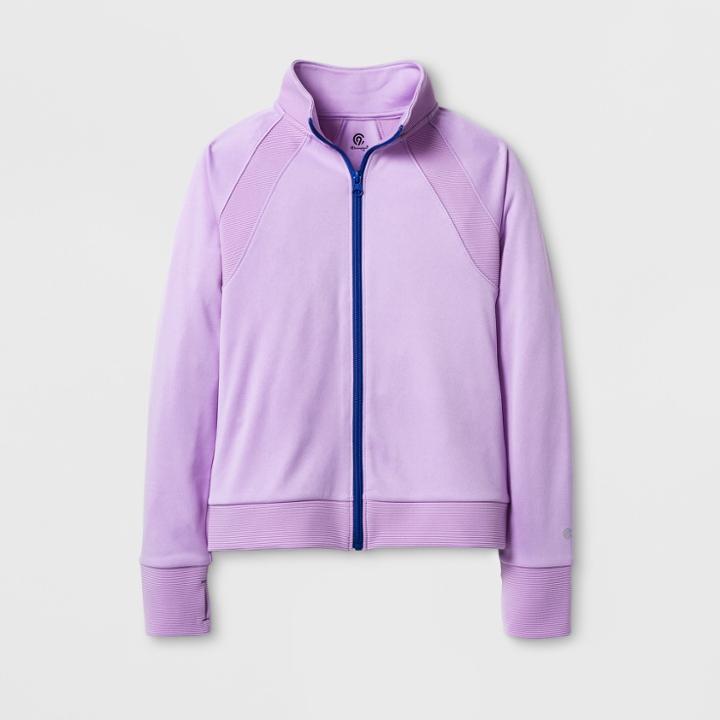 Girls' Track Jacket - C9 Champion Lavender Purple