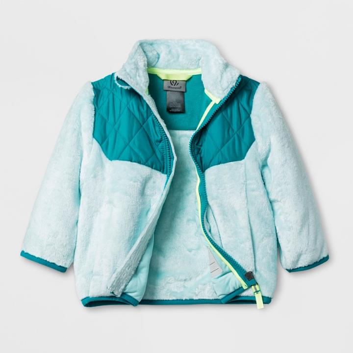 Toddler Girls' Fleece Jacket - C9 Champion Blue