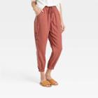 Women's Joggers - Knox Rose Red Side