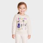 Toddler Girls' Disney Encanto Printed Pullover Sweatshirt - Beige