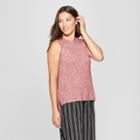 Target Women's Relaxed Fit Tank - A New Day Burgundy (red)