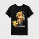 Boys' Roblox Short Sleeve T-shirt - Black