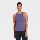 Women's Active Ribbed Tank Top - All In Motion Purple