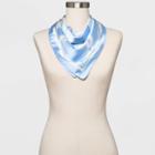 Women's Abstract Print Scarf - A New Day Blue