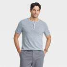 Men's Standard Fit Short Sleeve Henley Shirt - Goodfellow & Co