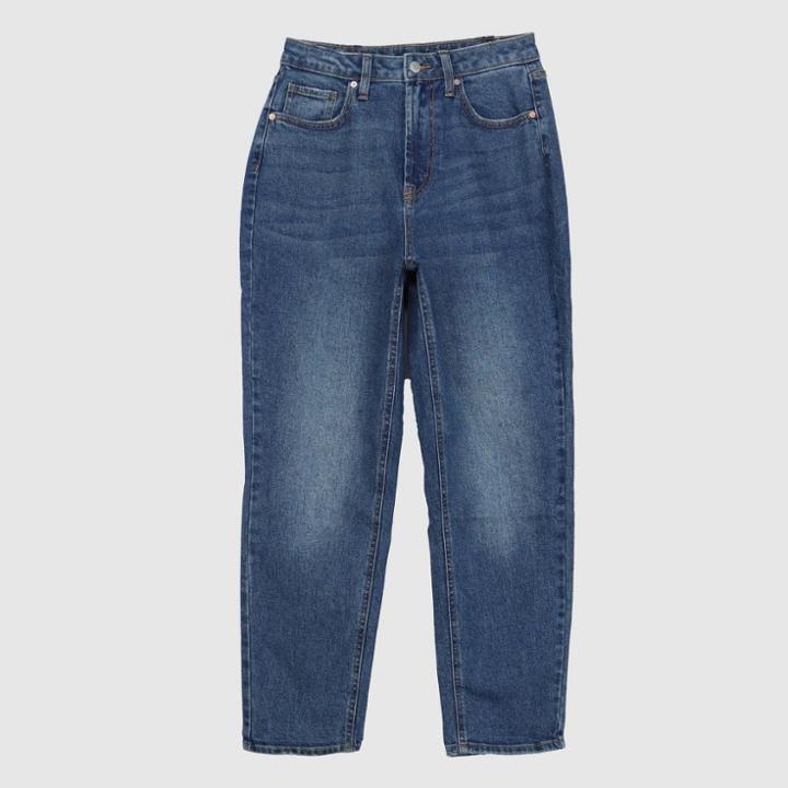 Women's Super-high Rise Curvy Mom Taper Jeans - Wild Fable Dark Wash