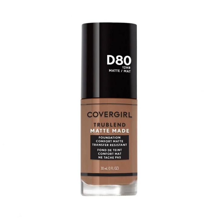 Covergirl Trublend Matte Made Liquid Makeup Foundation - D80 Soft Sable