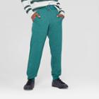 Oversizeboys' Jogger Pants - Cat & Jack Green L Husky, Boy's, Size: