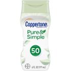 Coppertone Pure & Simple Sunscreen Lotion - Spf