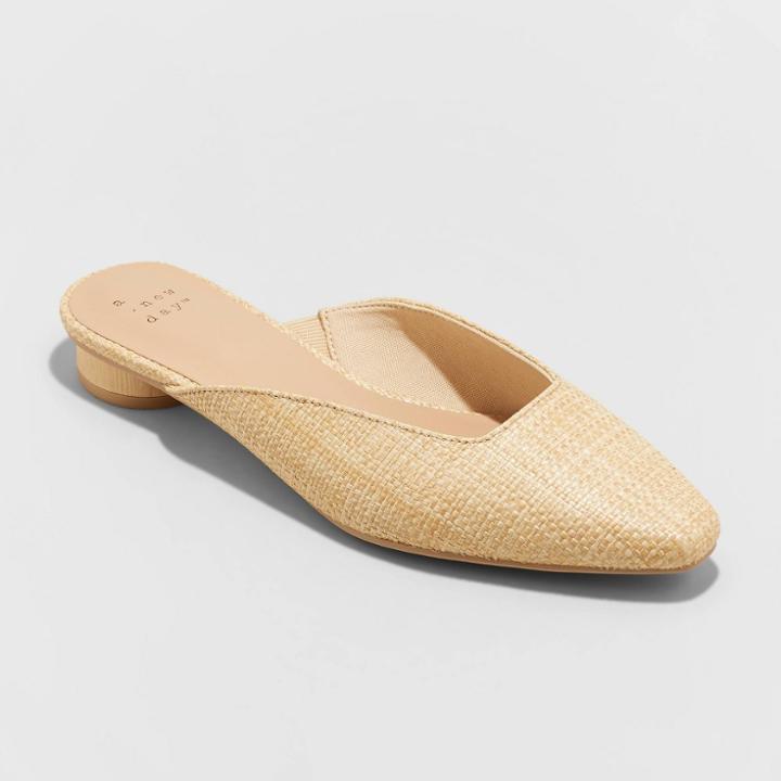 Women's Mandy Mules - A New Day Beige