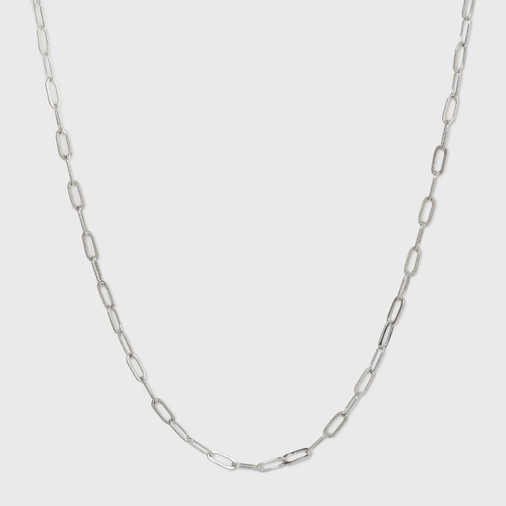 16 Paperclip Chain Necklace - A New Day Gold