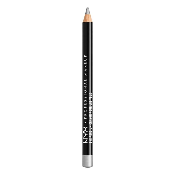 Nyx Professional Makeup Slim Eyeliner Silver - 0.04oz, Adult Unisex