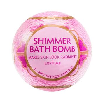 Me! Bath Pink Shimmer Bomb Bath