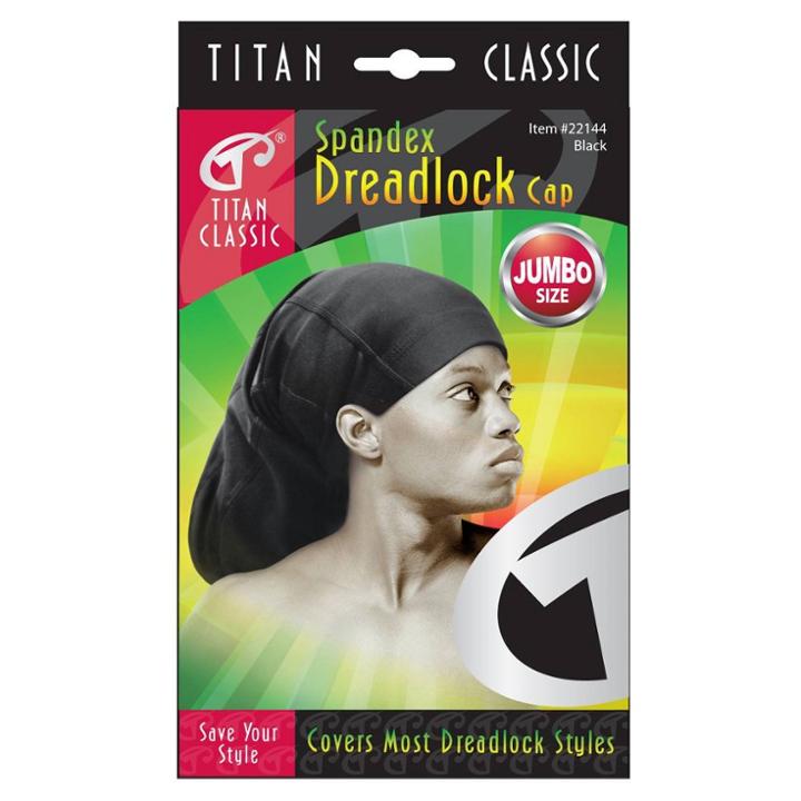 Titan Jumbo Spandex Dreadlock Cap