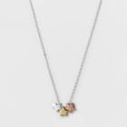Target Sterling Silver Triple Star Charm Necklace