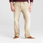 Men's Big & Tall Slim Straight Fit Jeans - Goodfellow & Co Khaki