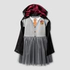 Girls' Harry Potter Costume Dress - Gray/black